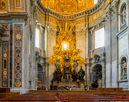 St. Peter’s Chair in vatican