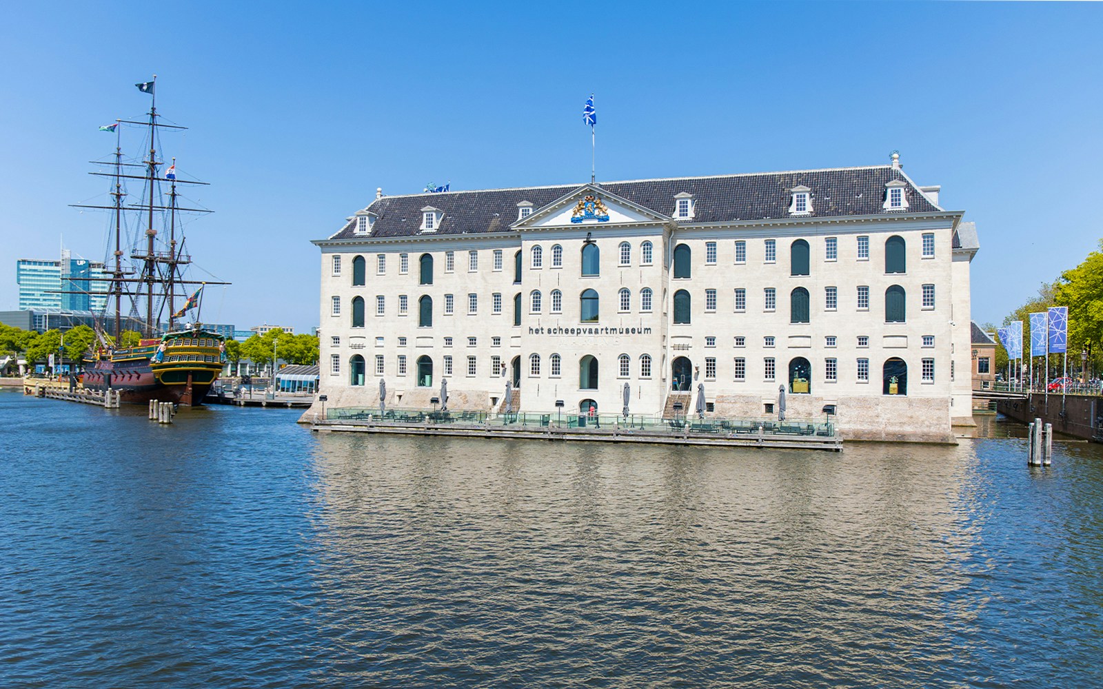 Visitors exploring exhibits at the National Maritime Museum in Greenwich, London.