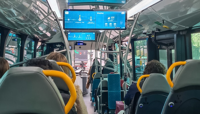 barcelona aerobus interior