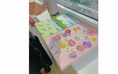 ho chi minh city 3d textured art workshop-1