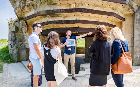 rondleiding in kleine groep door normandië: het memorial de caen en de invasiestranden van d-day-1