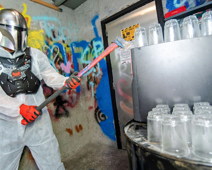 The Smash Room Dubai - Smash the stress away and have fun