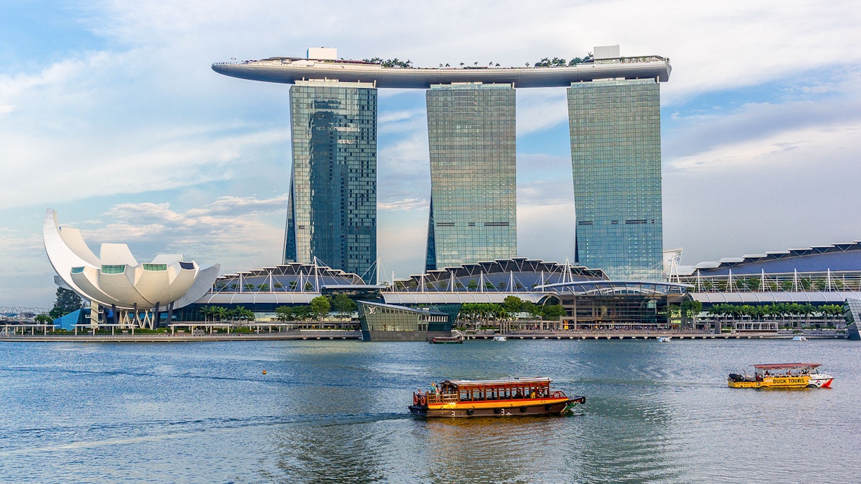River ferry to Marina Bay Sands
