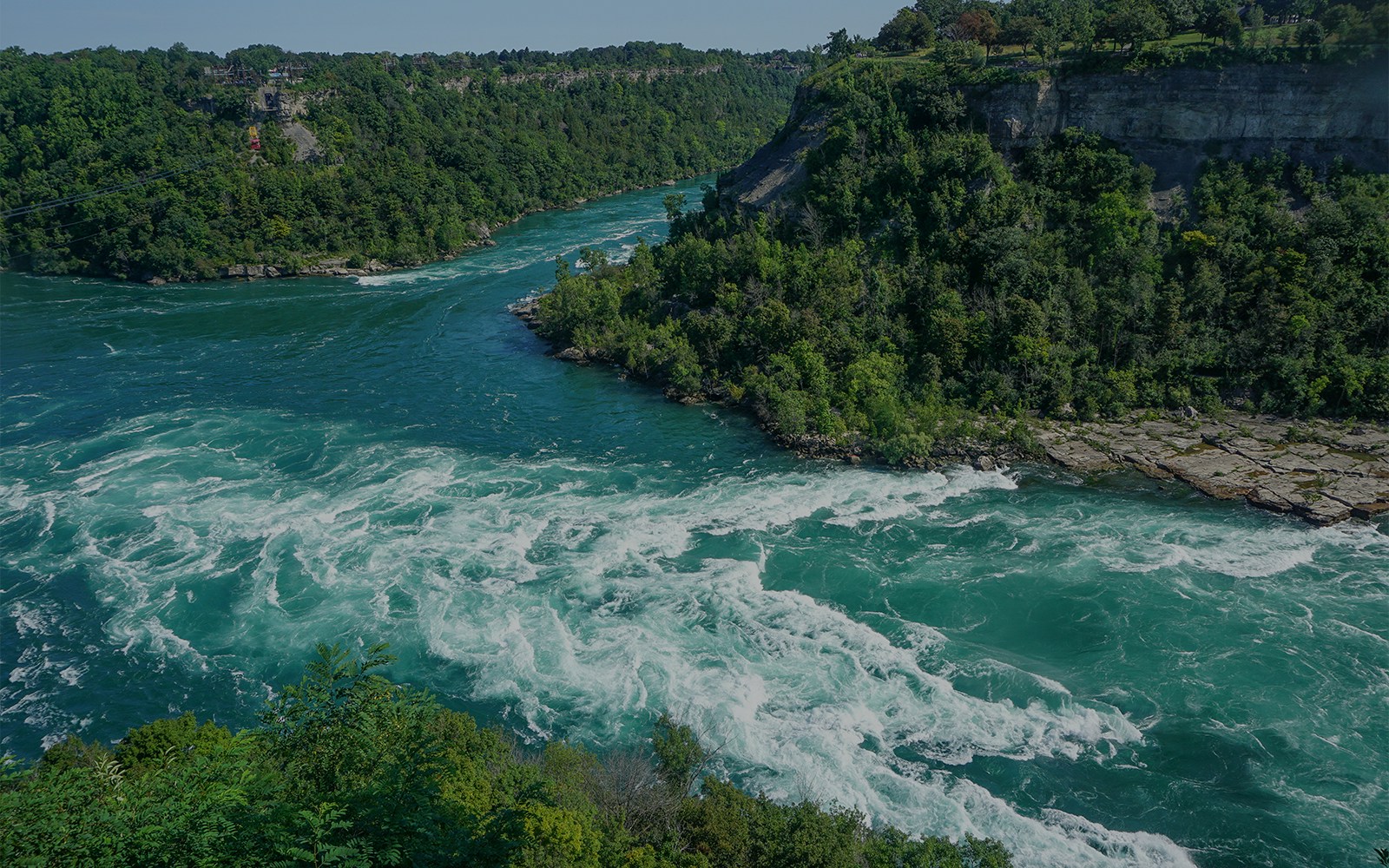 Rápidos Whirlpool y garganta del Niágara