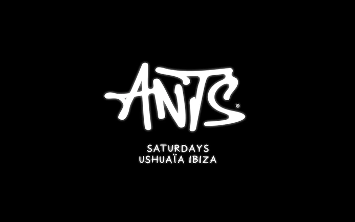 Ants event logo, Ushuaïa Ibiza Saturdays