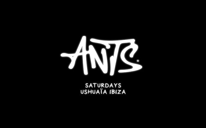 Ants event logo, Ushuaïa Ibiza Saturdays
