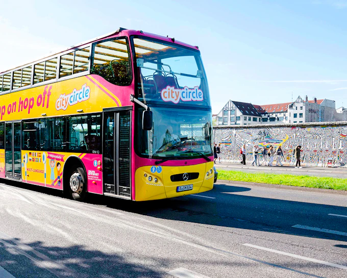 City Circle: Berlin Hop-On Hop-Off Bus Tour with Optional Boat Tour