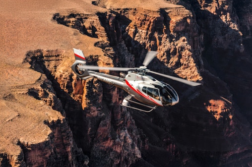 45-minütiger Helikopter-Rundflug im Grand Canyon National Park + optionale Hummer-Tour