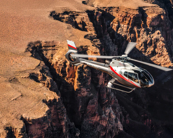 45-min Grand Canyon National Park Helicopter Tour with Optional Hummer Tour