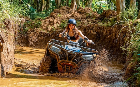 ATV Bike Ride with Ayung River Rafting with Lunch and Optional Transfers