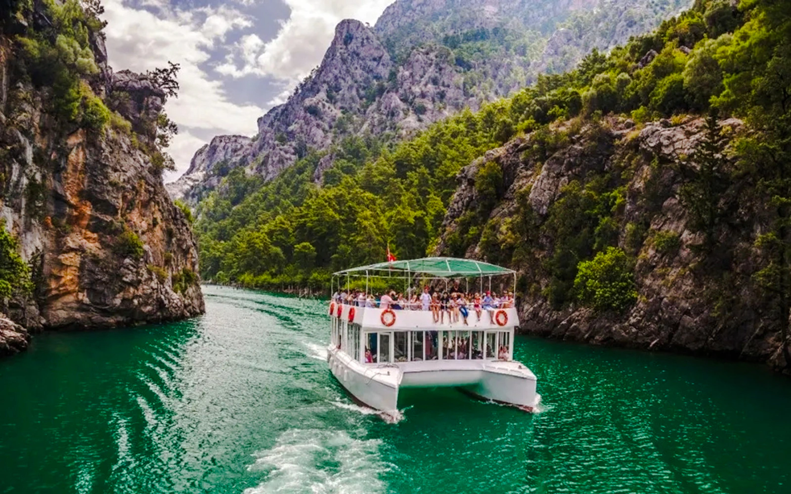 From Antalya: Green Canyon Boat Tour With Lunch, Soft Drinks and Round-Trip Hotel Transfers Image 2