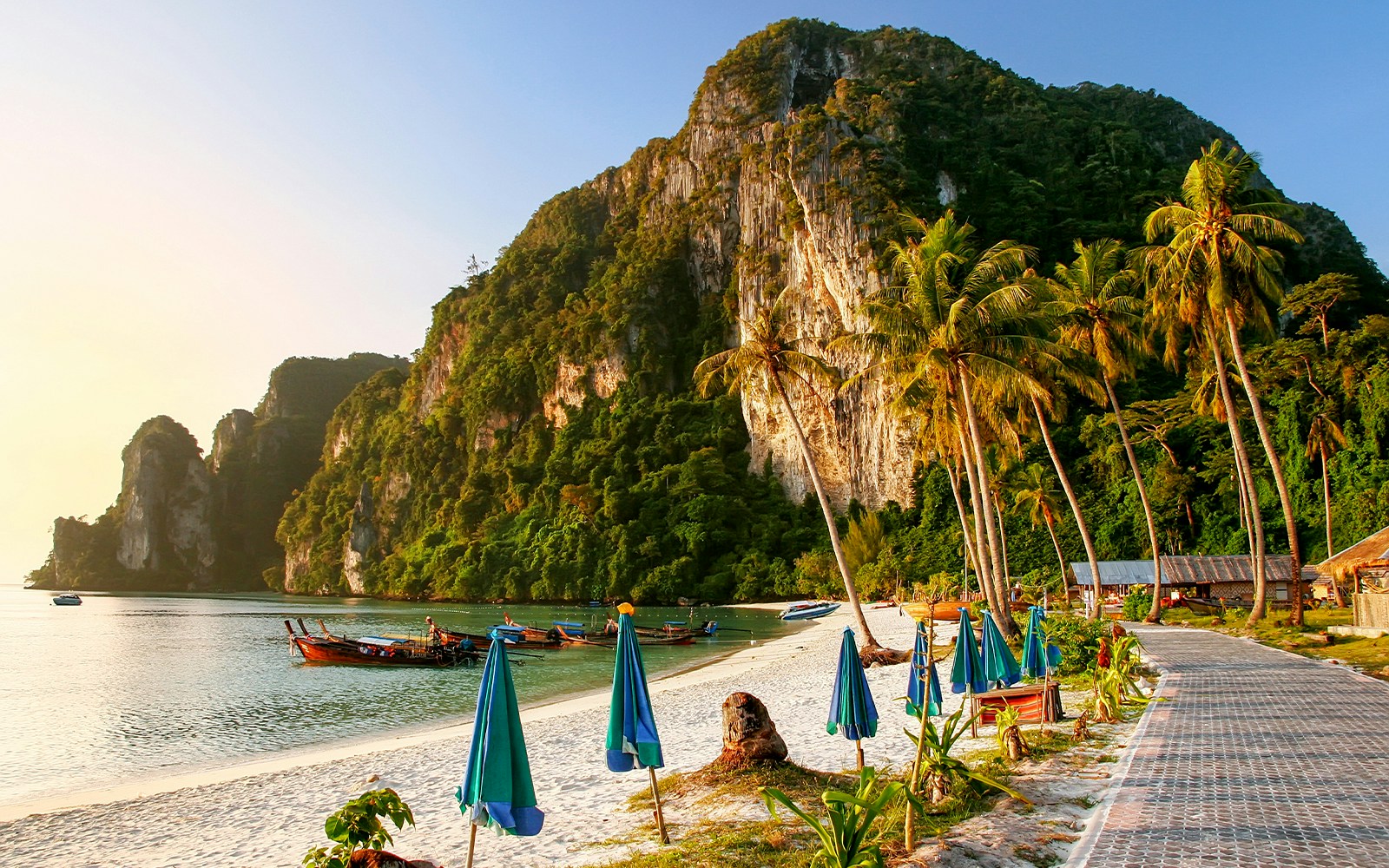 Phi Phi Island during sunrise