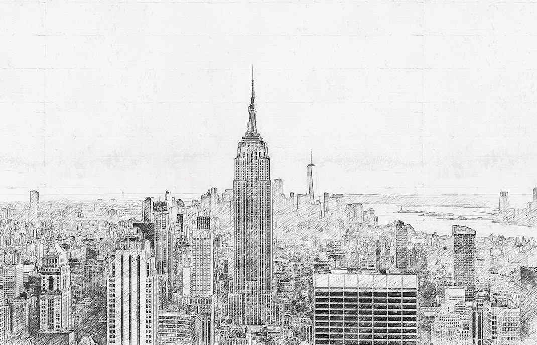 Empire State Building Exhibits - Stephen Wiltshire’s Drawing