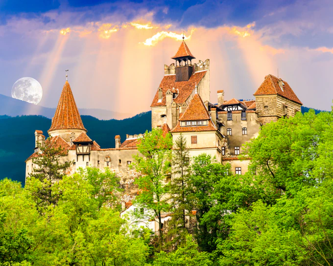 From Bucharest: Brasov Christmas Market & Dracula's Castle Day Trip