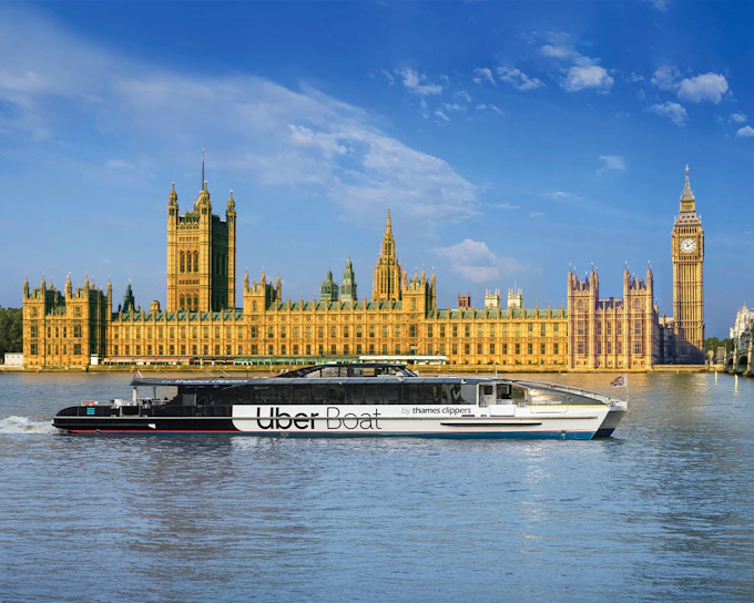 Thames River Uber Boat Trip