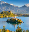 Point de vue sur le lac de Bled