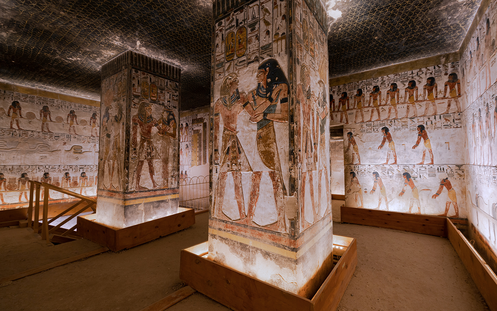 Tumba de Seti, o Primeiro, no Vale dos Reis