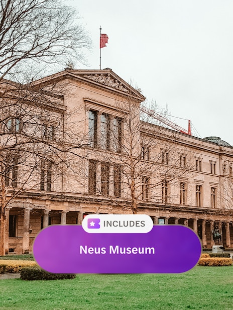 Neues Museum exterior in Berlin, included with Berlin WelcomeCard.