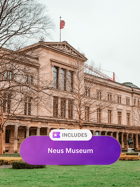 Neues Museum exterior in Berlin, included with Berlin WelcomeCard.