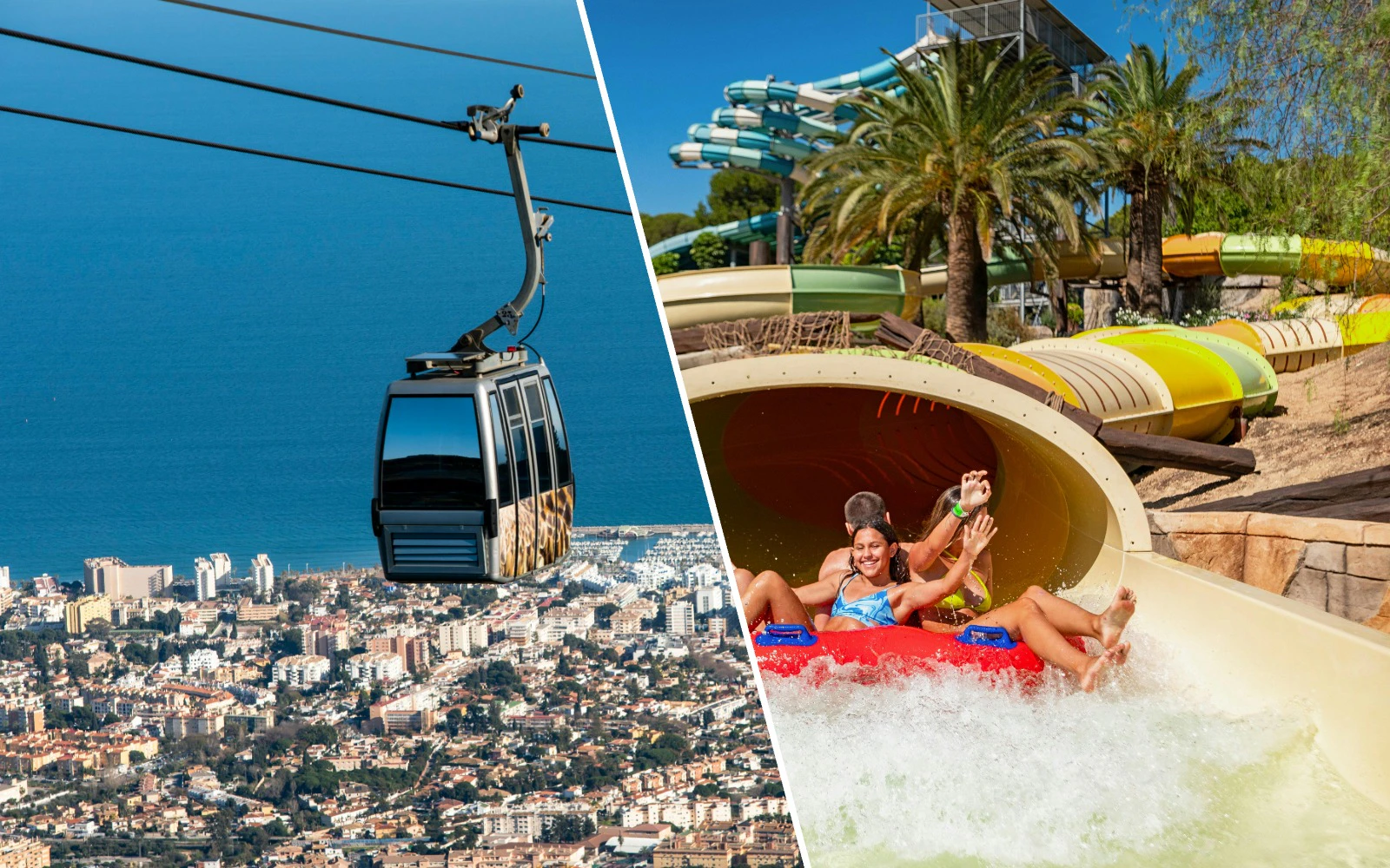 Benalmadena Cable Car and Aqualand Torremolinos 1-Day Adventure Ticket