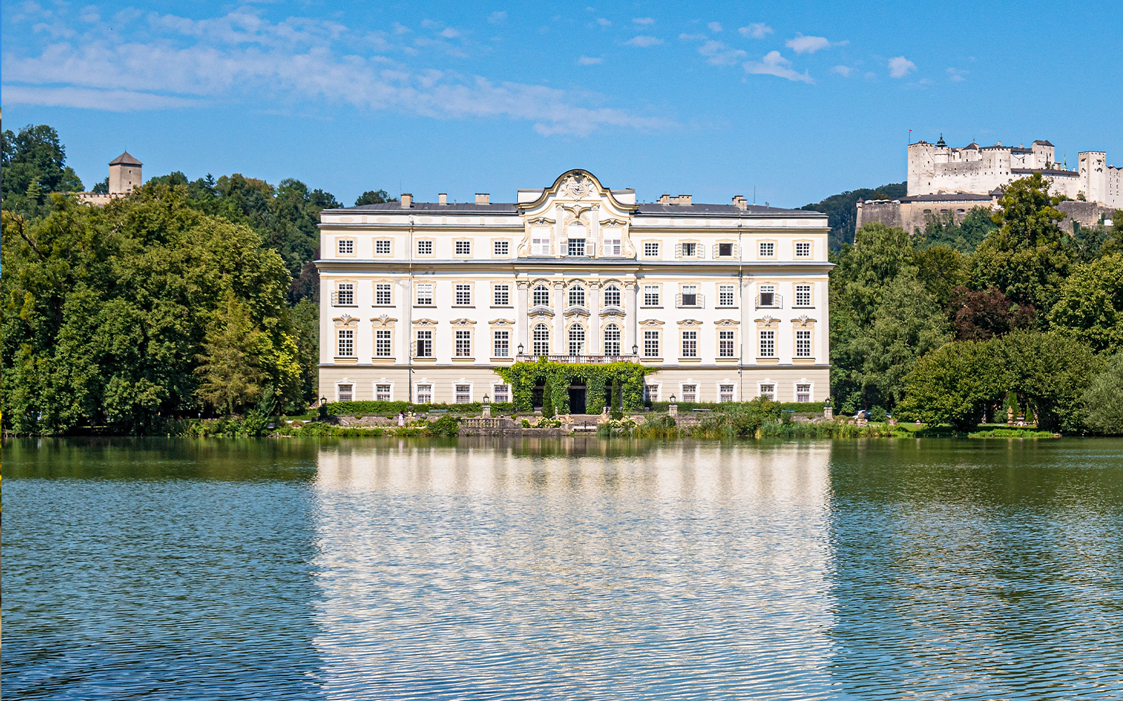 Gaze at Schloss Leopoldskron on your Sound of Music Salzburg tour