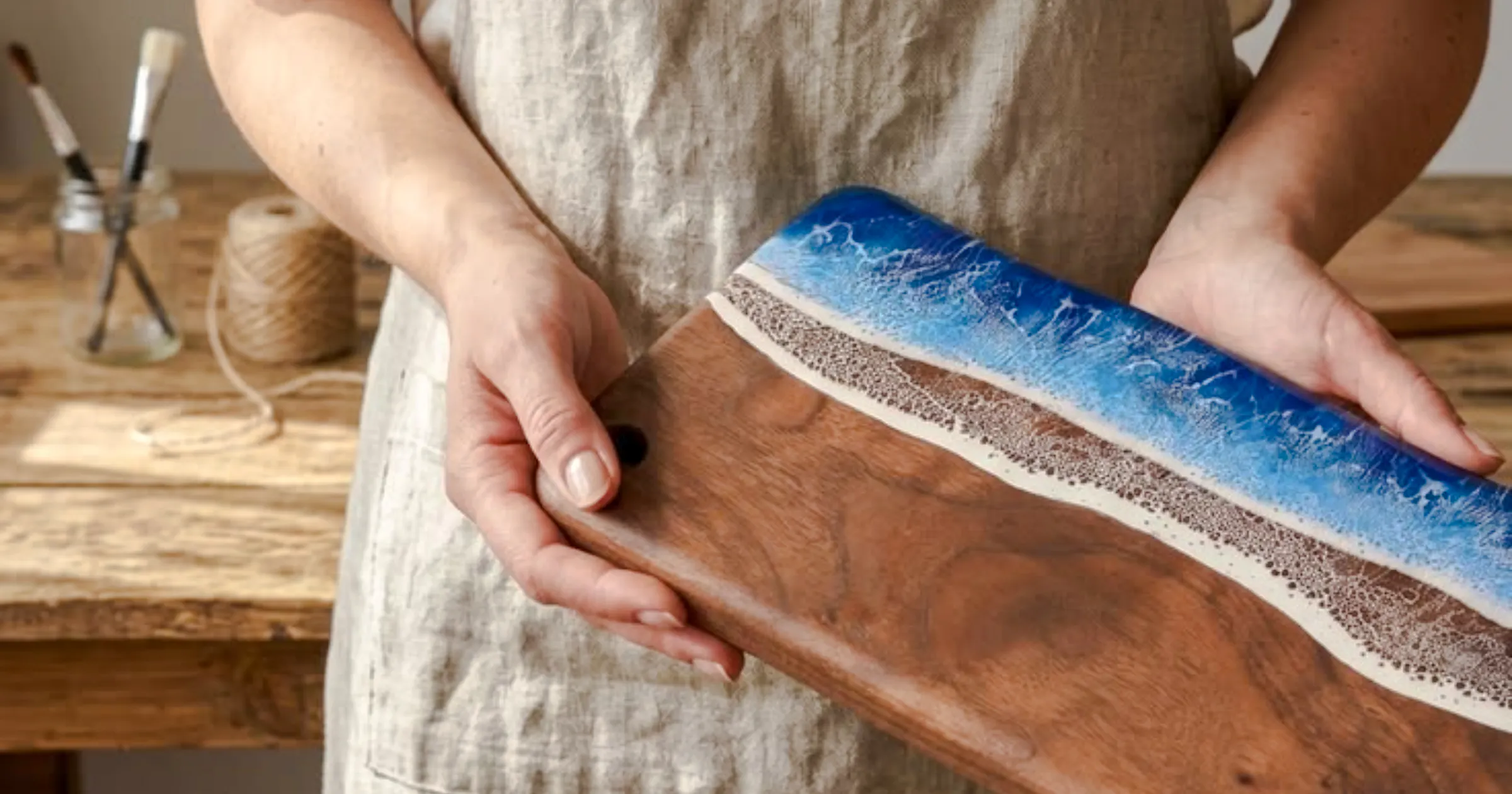 safi thuya wood and epoxy resin workshop-1