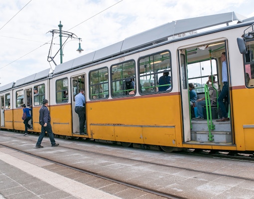 trolleybus in budapest