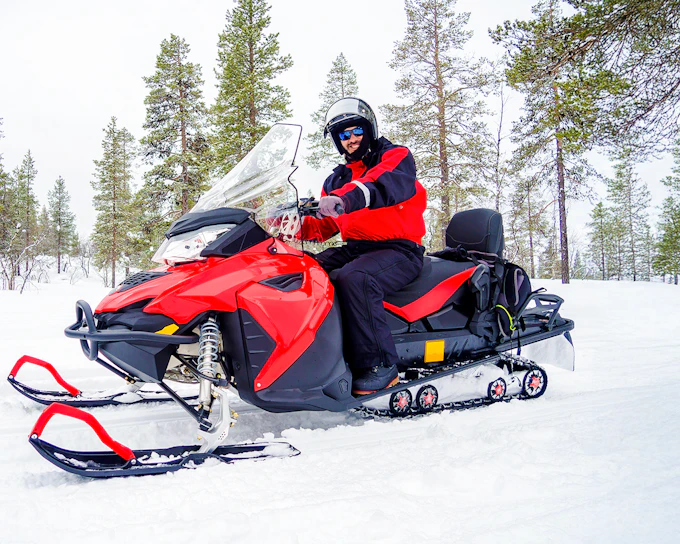 Rovaniemi: Snowmobile tour and reindeer experience