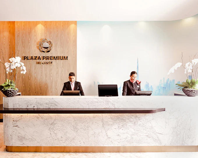 Plaza Premium Lounge Access at Dubai International Airport: Terminal 3 Departures