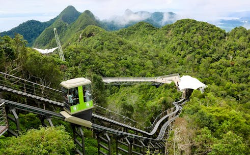 6-in-1 langkawi cable car tickets: skycab package + skybridge + skyglide-1