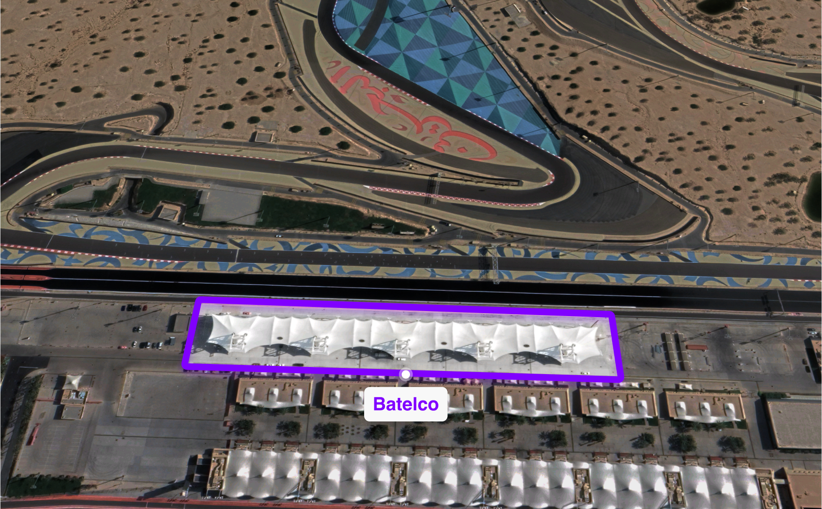 Bahrain GP Grandstads