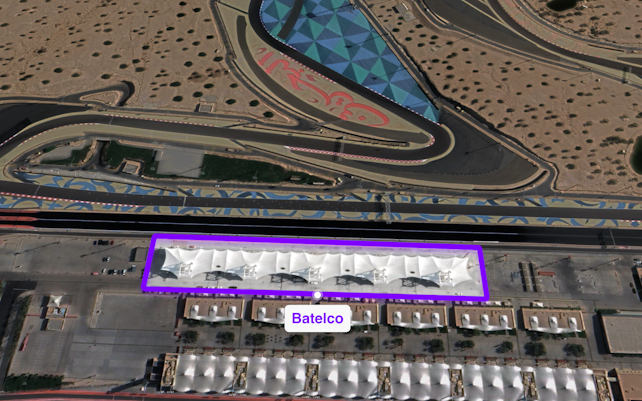 Bahrain GP Grandstands