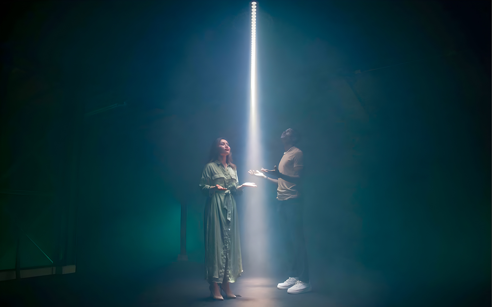 Light Art Museum Budapest- The Light Dance Room