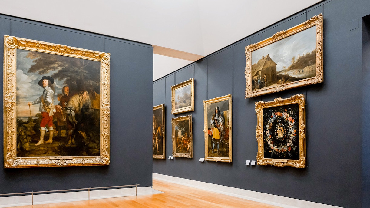 Inside Louvre Museum