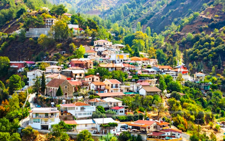 From Paphos: Troodos Mountains Villages & Aphrodite's Rock Tour