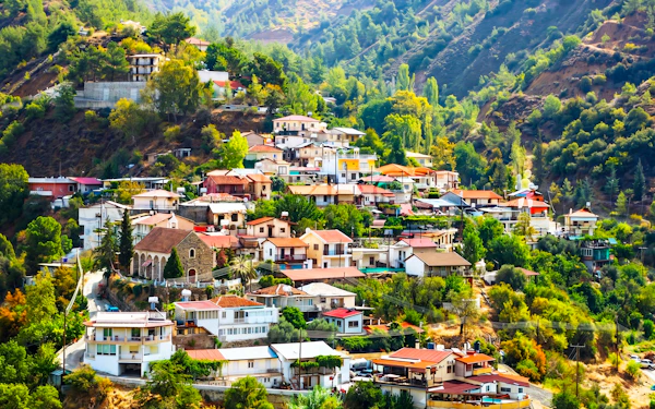 From Paphos: Troodos Mountains Villages & Aphrodite's Rock Tour