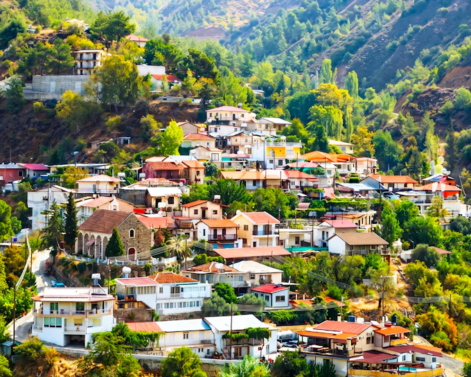 From Paphos: Troodos Mountains Villages & Aphrodite's Rock Tour