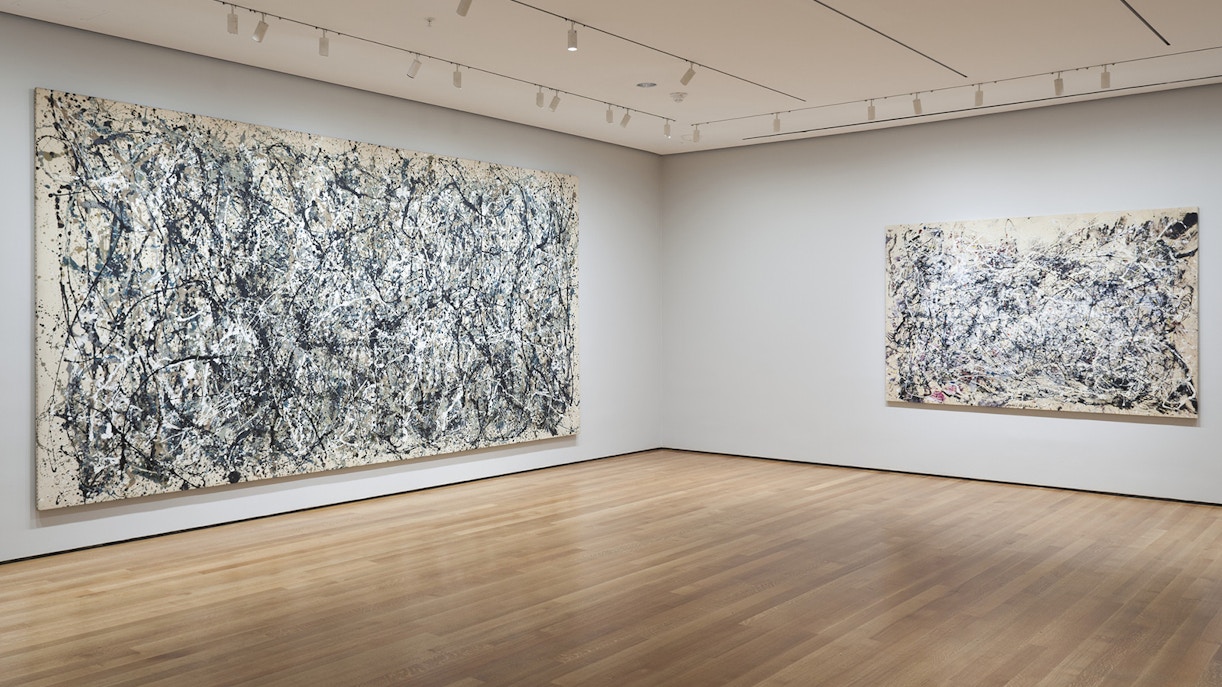 Jackson Pollock's One Number 31at MoMA