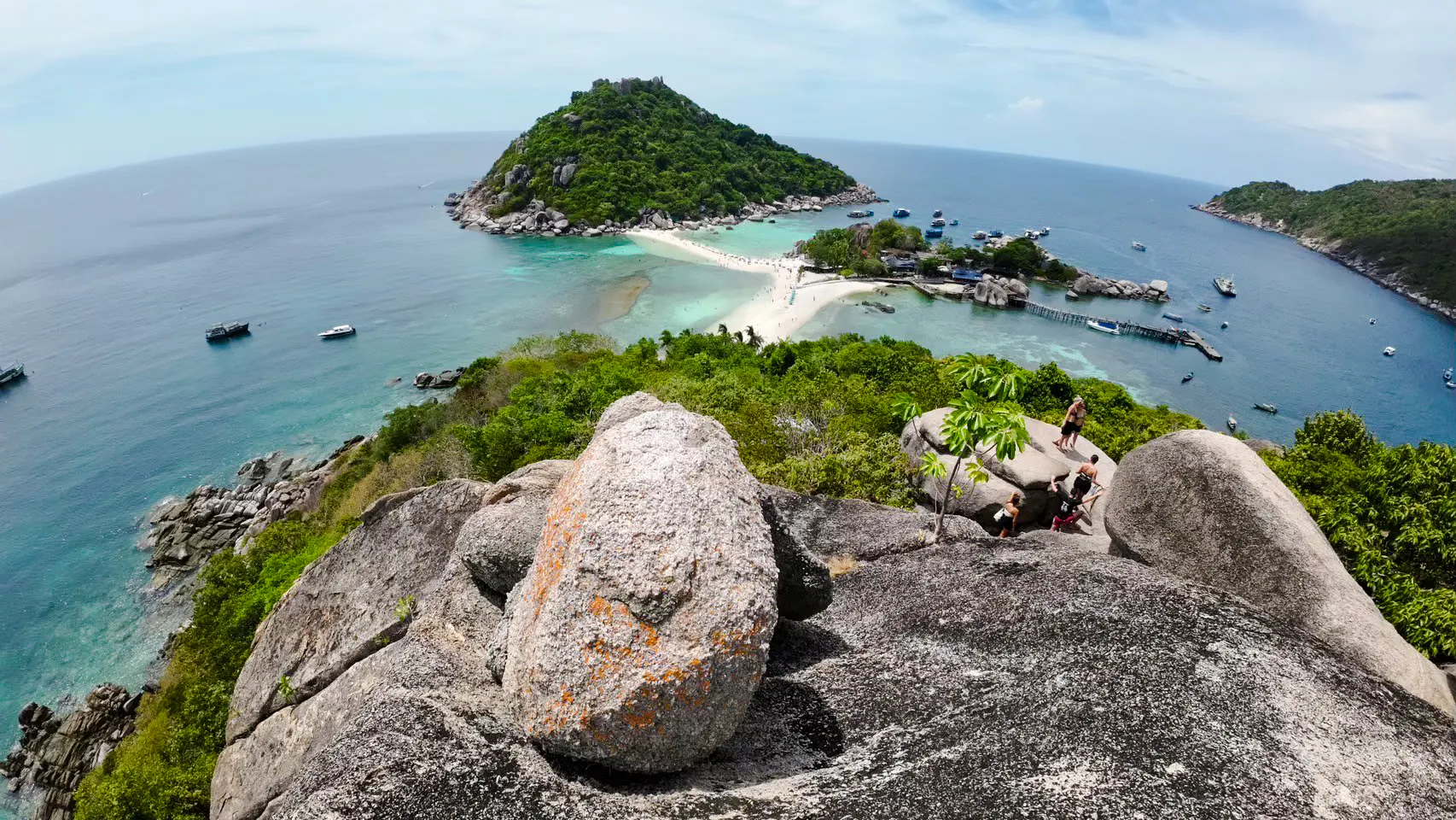z koh samui: wycieczka na koh tao i koh nang yuan z nurkowaniem z rurką do nurkowania na łodzi motorowej-1