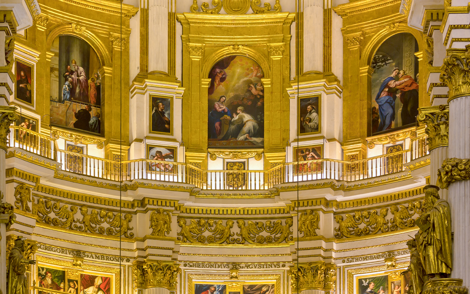 Granada Cathedral - Side Chapels  - paintings