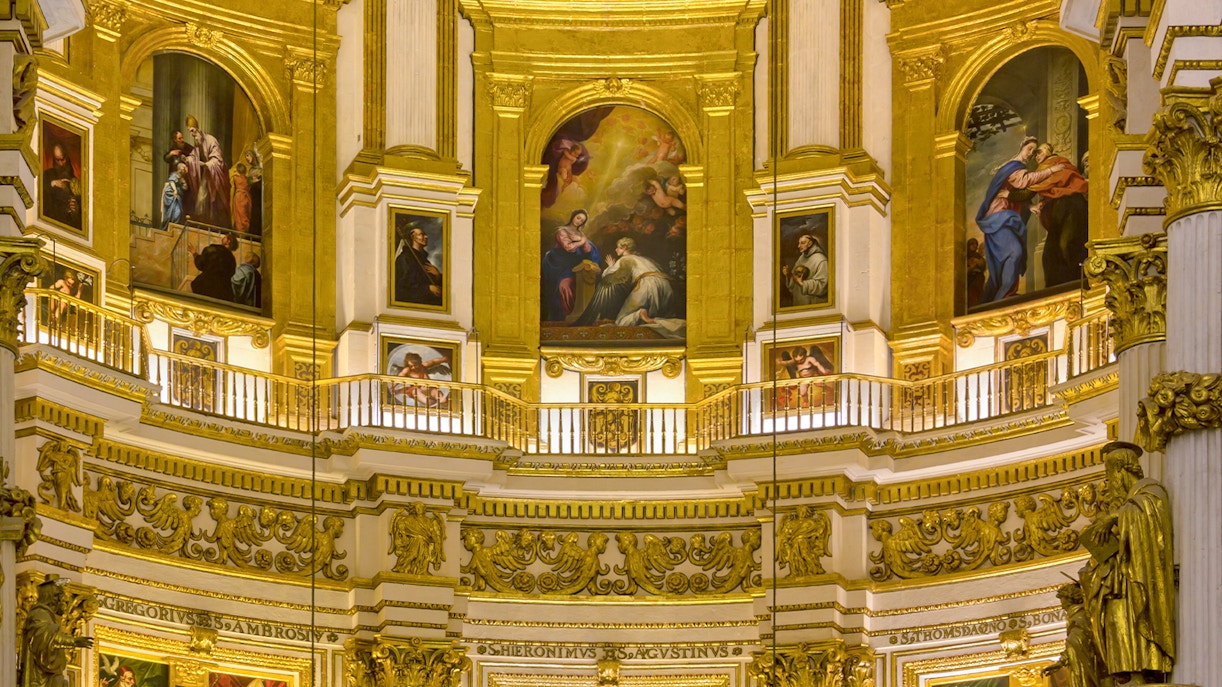 Granada Cathedral - Side Chapels - paintings