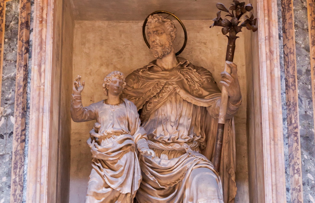 Chapel of St. Joseph in Rome Pantheon