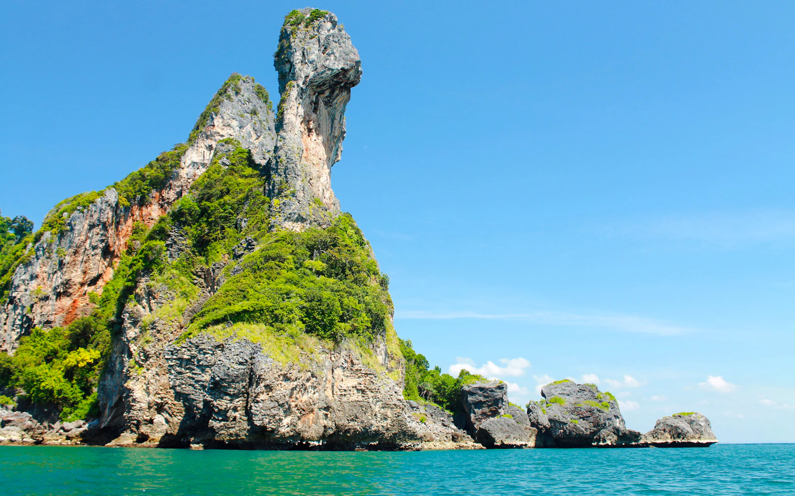 Krabi 4 Islands One Day Trip by Speedboat or Longtail Boat
