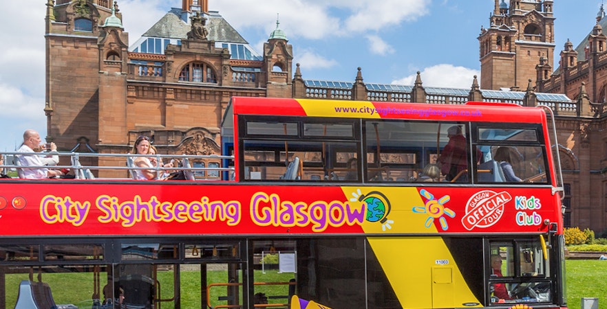 Осмотр достопримечательностей Глазго Туры "Hop-on Hop-off