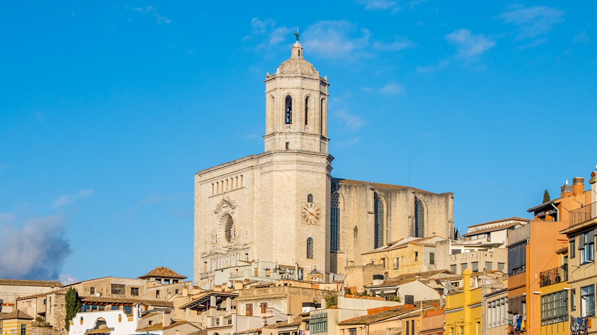 Girona Cathedral Location