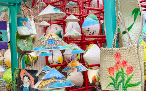 ho chi minh city conical hat painting workshop-1