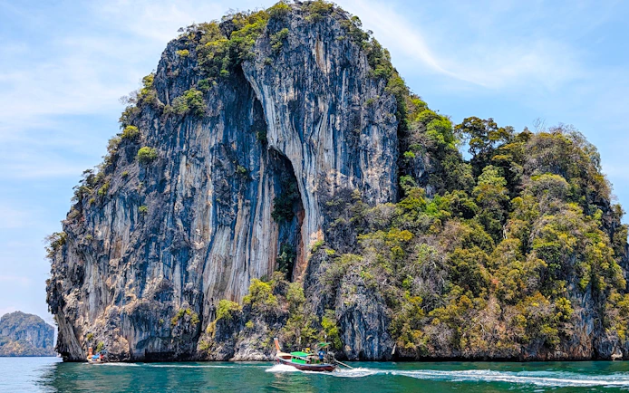 Krabi Private Longtail Boat Island-Hopping Tour from Ao Nang