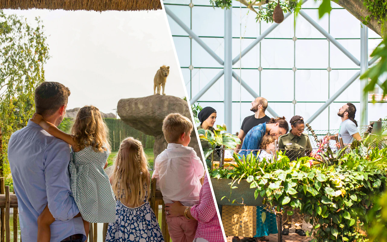 Combo : Safari exploratoire du Dubai Safari Park + Billets Planète Verte