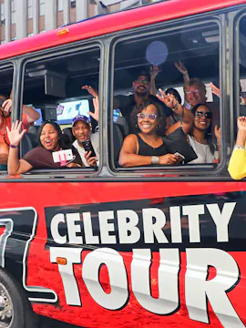 Tour langs huizen van celebrities