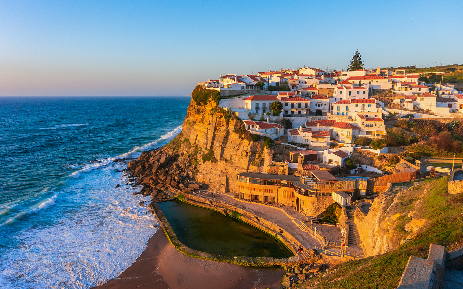 Ericeira town and sea view, Portugal